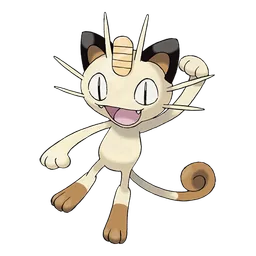 Silueta Del Pokémon Meowth